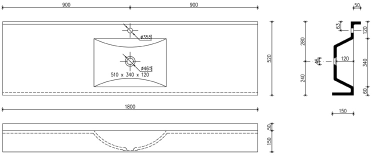 TOPLINE Wave 51-34 520
